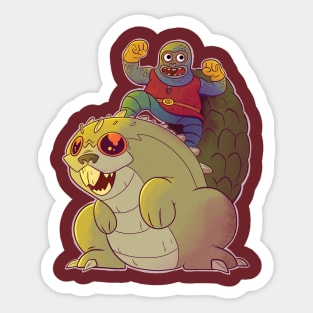 Gorilla Knight Forever Sticker